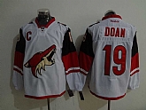 Phoenix Coyotes #19 Doan White Stitched Jersey,baseball caps,new era cap wholesale,wholesale hats